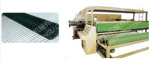 單、雙向塑料土工格柵生產(chǎn)線